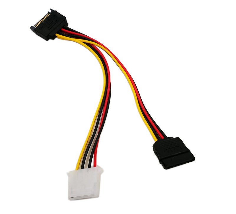 zdyCGTime 6-Inch SATA Power Cable Adapter for IDE to SATA Hard Drive/Optical Drive - Image 2
